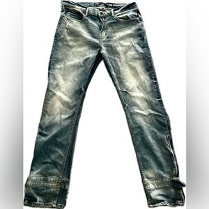 PRPS Faded Blue Bootcut Jeans